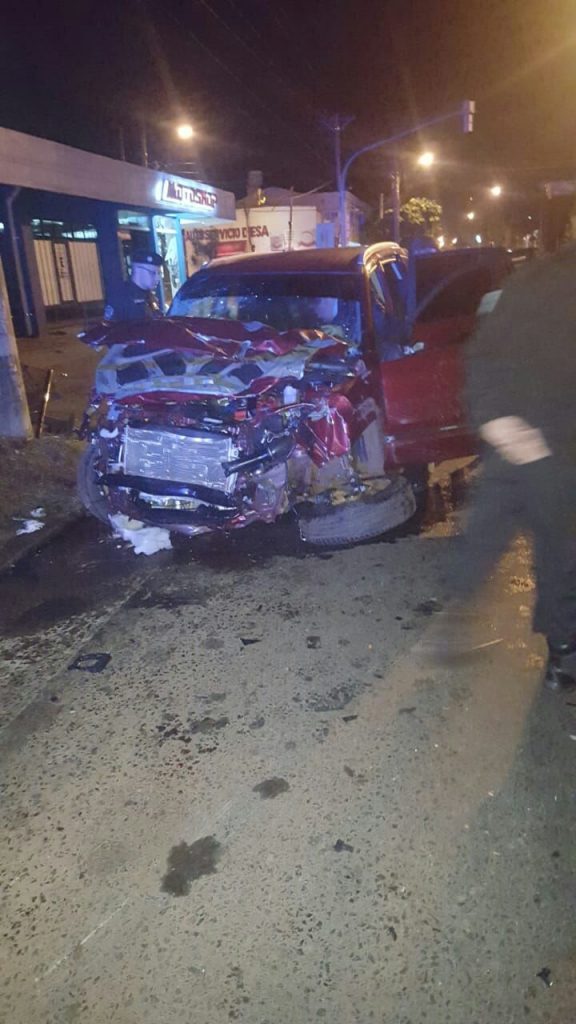 accidente motorshop posadas