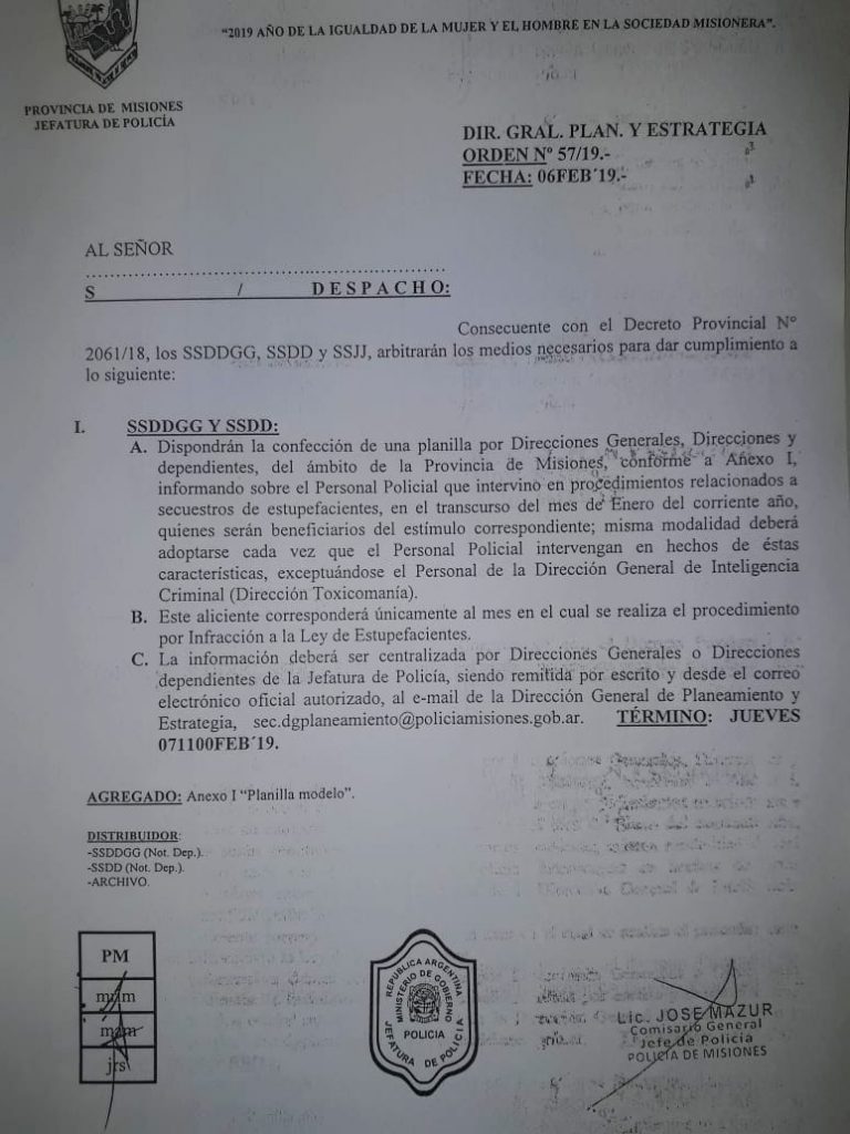 Policía de Misiones