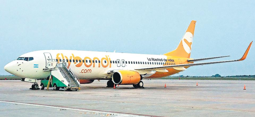 Evacuaron un avión de FlyBondi