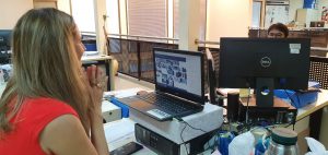 Se aprobaron entramados productivos que habían quedado parados, como el de la Cuenca lechera en Colonia Aurora", dijo la Jefa de la Agencia Territorial, Verónica Derna