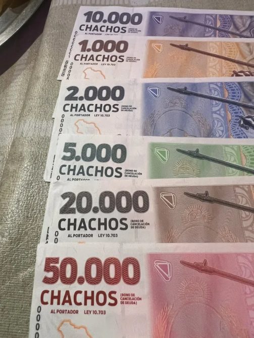 Chacho Rafique En La Rioja comenzaron a circular los “Chachos”: qué son y cuánto valen ...