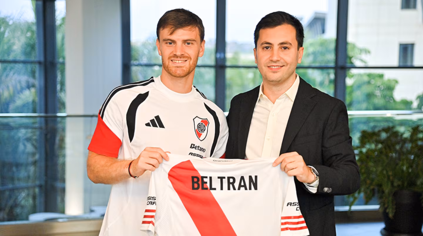 El “Vikingo” vuelve a Núñez: River confirmó el regreso de Lucas Beltrán